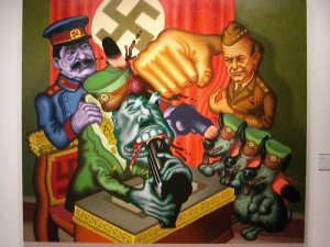 Hitlers Bunker by Peter Saul. Photo by Aaron Gustafson peter saul by aaron gustafson